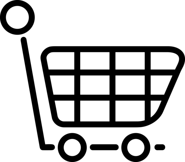 E-Ticaret, Perakende Uygulaması, Çevrimiçi Mağaza ve UI Tasarım Kullanımı için Alışveriş Simgesi Simgesi PNG Resmi