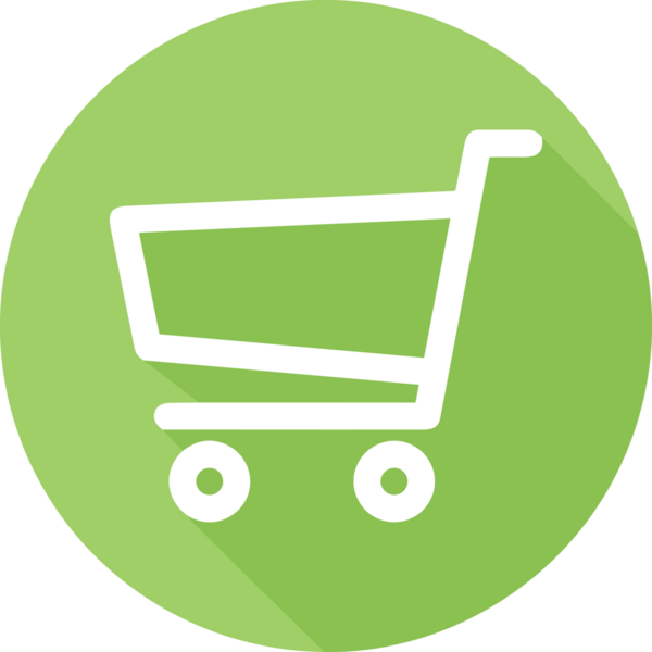 E-Ticaret, Perakende Uygulaması, Çevrimiçi Mağaza ve UI Tasarım Kullanımı için Alışveriş Simgesi Simgesi PNG Resmi