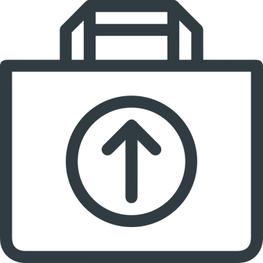 E-Ticaret, Perakende Uygulaması, Çevrimiçi Mağaza ve UI Tasarım Kullanımı için Alışveriş Simgesi Simgesi PNG Resmi