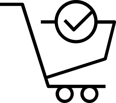 E-Ticaret, Perakende Uygulaması, Çevrimiçi Mağaza ve UI Tasarım Kullanımı için Alışveriş Simgesi Simgesi PNG Resmi