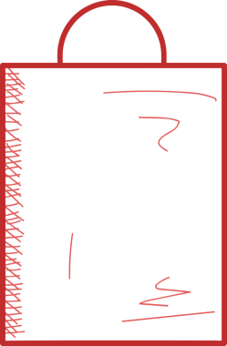 E-Ticaret, Perakende Uygulaması, Çevrimiçi Mağaza ve UI Tasarım Kullanımı için Alışveriş Simgesi Simgesi PNG Resmi