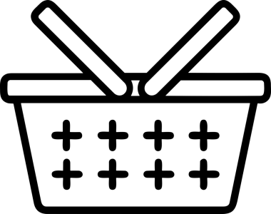 E-Ticaret, Perakende Uygulaması, Çevrimiçi Mağaza ve UI Tasarım Kullanımı için Alışveriş Simgesi Simgesi PNG Resmi