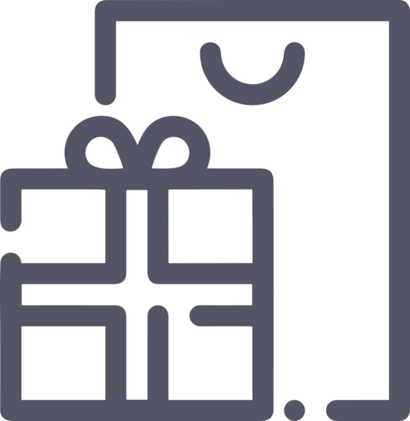 E-Ticaret, Perakende Uygulaması, Çevrimiçi Mağaza ve UI Tasarım Kullanımı için Alışveriş Simgesi Simgesi PNG Resmi