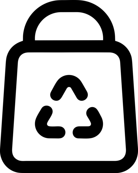 E-Ticaret, Perakende Uygulaması, Çevrimiçi Mağaza ve UI Tasarım Kullanımı için Alışveriş Simgesi Simgesi PNG Resmi