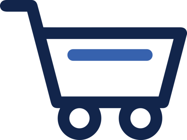 E-Ticaret, Perakende Uygulaması, Çevrimiçi Mağaza ve UI Tasarım Kullanımı için Alışveriş Simgesi Simgesi PNG Resmi