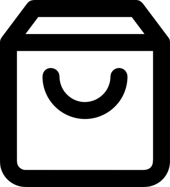 E-Ticaret, Perakende Uygulaması, Çevrimiçi Mağaza ve UI Tasarım Kullanımı için Alışveriş Simgesi Simgesi PNG Resmi