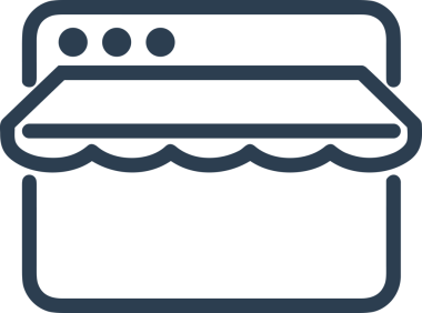 E-Ticaret, Perakende Uygulaması, Çevrimiçi Mağaza ve UI Tasarım Kullanımı için Alışveriş Simgesi Simgesi PNG Resmi