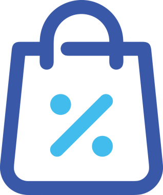 E-Ticaret, Perakende Uygulaması, Çevrimiçi Mağaza ve UI Tasarım Kullanımı için Alışveriş Simgesi Simgesi PNG Resmi