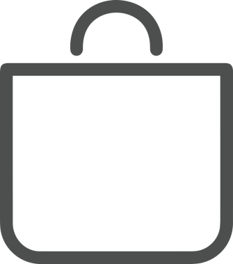 E-Ticaret, Perakende Uygulaması, Çevrimiçi Mağaza ve UI Tasarım Kullanımı için Alışveriş Simgesi Simgesi PNG Resmi