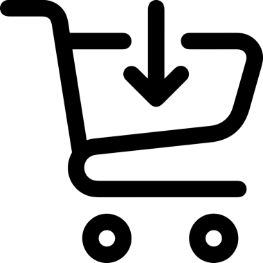 E-Ticaret, Perakende Uygulaması, Çevrimiçi Mağaza ve UI Tasarım Kullanımı için Alışveriş Simgesi Simgesi PNG Resmi