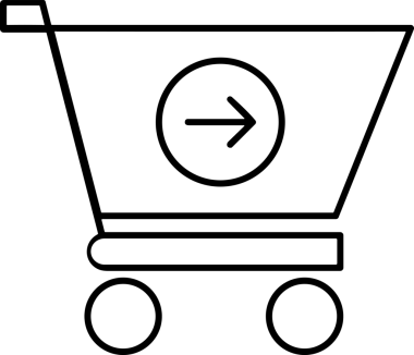 E-Ticaret, Perakende Uygulaması, Çevrimiçi Mağaza ve UI Tasarım Kullanımı için Alışveriş Simgesi Simgesi PNG Resmi