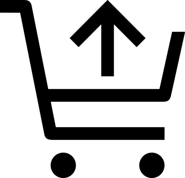 E-Ticaret, Perakende Uygulaması, Çevrimiçi Mağaza ve UI Tasarım Kullanımı için Alışveriş Simgesi Simgesi PNG Resmi