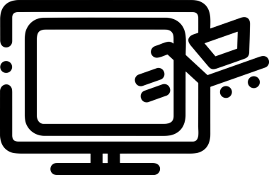 E-Ticaret, Perakende Uygulaması, Çevrimiçi Mağaza ve UI Tasarım Kullanımı için Alışveriş Simgesi Simgesi PNG Resmi