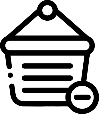 E-Ticaret, Perakende Uygulaması, Çevrimiçi Mağaza ve UI Tasarım Kullanımı için Alışveriş Simgesi Simgesi PNG Resmi