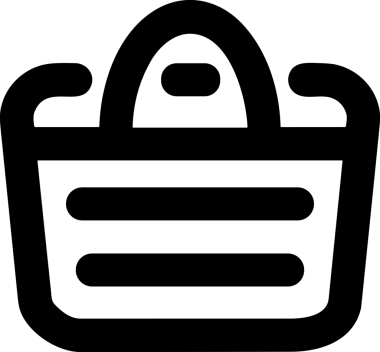 E-Ticaret, Perakende Uygulaması, Çevrimiçi Mağaza ve UI Tasarım Kullanımı için Alışveriş Simgesi Simgesi PNG Resmi