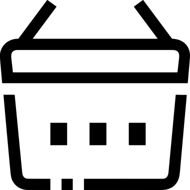 E-Ticaret, Perakende Uygulaması, Çevrimiçi Mağaza ve UI Tasarım Kullanımı için Alışveriş Simgesi Simgesi PNG Resmi