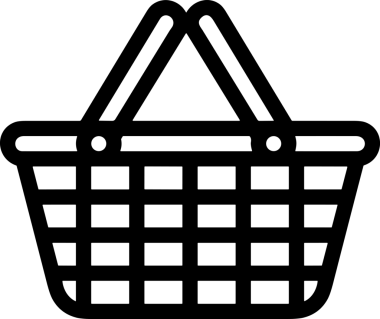 E-Ticaret, Perakende Uygulaması, Çevrimiçi Mağaza ve UI Tasarım Kullanımı için Alışveriş Simgesi Simgesi PNG Resmi