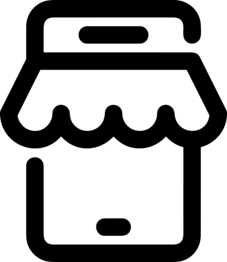 E-Ticaret, Perakende Uygulaması, Çevrimiçi Mağaza ve UI Tasarım Kullanımı için Alışveriş Simgesi Simgesi PNG Resmi
