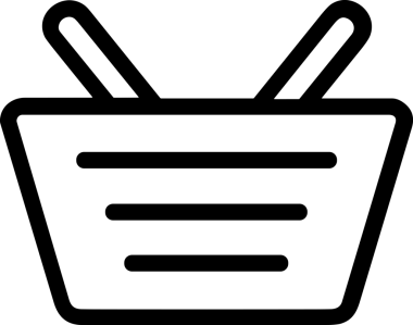 E-Ticaret, Perakende Uygulaması, Çevrimiçi Mağaza ve UI Tasarım Kullanımı için Alışveriş Simgesi Simgesi PNG Resmi