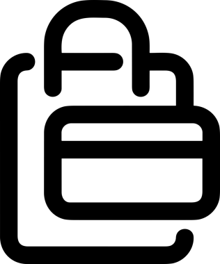E-Ticaret, Perakende Uygulaması, Çevrimiçi Mağaza ve UI Tasarım Kullanımı için Alışveriş Simgesi Simgesi PNG Resmi