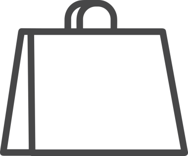 E-Ticaret, Perakende Uygulaması, Çevrimiçi Mağaza ve UI Tasarım Kullanımı için Alışveriş Simgesi Simgesi PNG Resmi