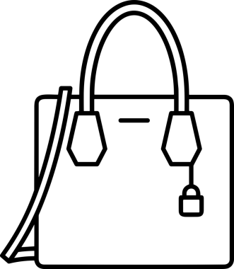 E-Ticaret, Perakende Uygulaması, Çevrimiçi Mağaza ve UI Tasarım Kullanımı için Alışveriş Simgesi Simgesi PNG Resmi