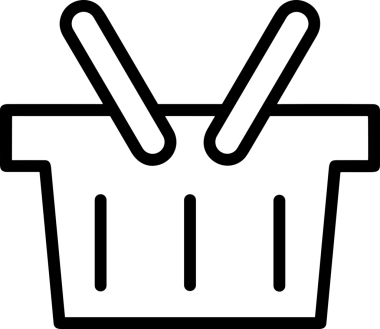 E-Ticaret, Perakende Uygulaması, Çevrimiçi Mağaza ve UI Tasarım Kullanımı için Alışveriş Simgesi Simgesi PNG Resmi