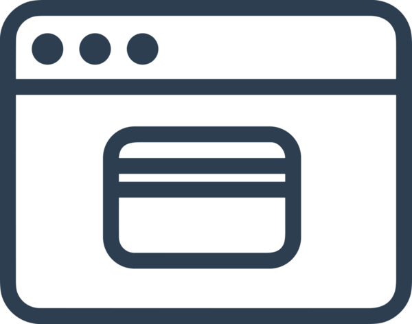 E-Ticaret, Perakende Uygulaması, Çevrimiçi Mağaza ve UI Tasarım Kullanımı için Alışveriş Simgesi Simgesi PNG Resmi