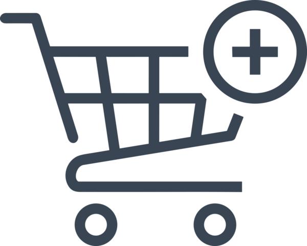 E-Ticaret, Perakende Uygulaması, Çevrimiçi Mağaza ve UI Tasarım Kullanımı için Alışveriş Simgesi Simgesi PNG Resmi