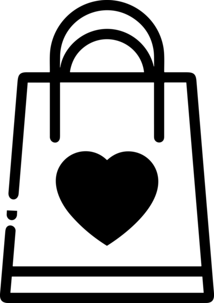 E-Ticaret, Perakende Uygulaması, Çevrimiçi Mağaza ve UI Tasarım Kullanımı için Alışveriş Simgesi Simgesi PNG Resmi