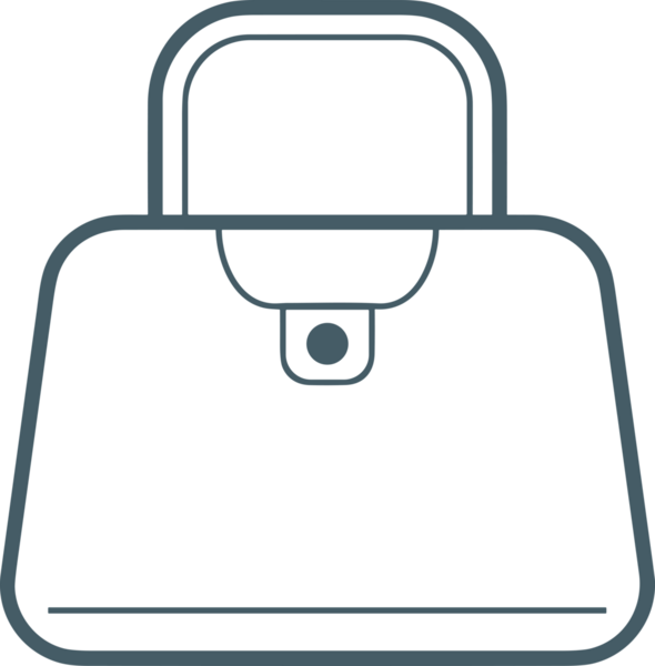 E-Ticaret, Perakende Uygulaması, Çevrimiçi Mağaza ve UI Tasarım Kullanımı için Alışveriş Simgesi Simgesi PNG Resmi