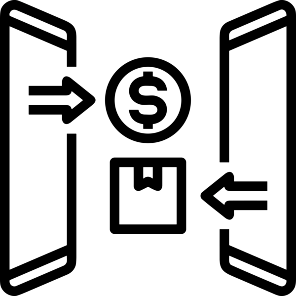 E-Ticaret, Perakende Uygulaması, Çevrimiçi Mağaza ve UI Tasarım Kullanımı için Alışveriş Simgesi Simgesi PNG Resmi
