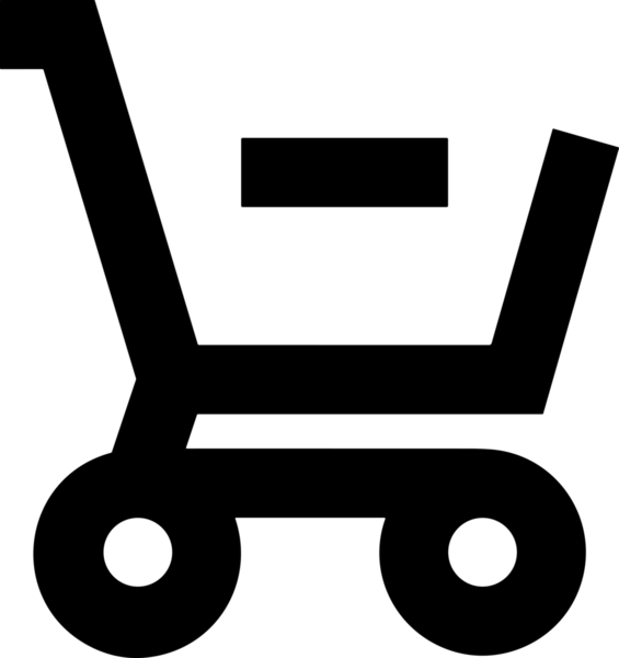 E-Ticaret, Perakende Uygulaması, Çevrimiçi Mağaza ve UI Tasarım Kullanımı için Alışveriş Simgesi Simgesi PNG Resmi