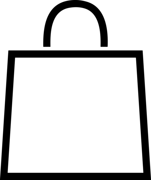 E-Ticaret, Perakende Uygulaması, Çevrimiçi Mağaza ve UI Tasarım Kullanımı için Alışveriş Simgesi Simgesi PNG Resmi