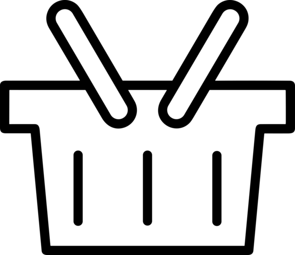 E-Ticaret, Perakende Uygulaması, Çevrimiçi Mağaza ve UI Tasarım Kullanımı için Alışveriş Simgesi Simgesi PNG Resmi