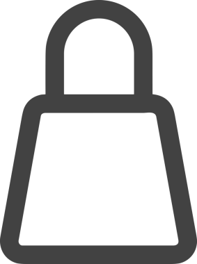 E-Ticaret, Perakende Uygulaması, Çevrimiçi Mağaza ve UI Tasarım Kullanımı için Alışveriş Simgesi Simgesi PNG Resmi