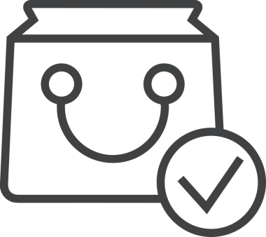 E-Ticaret, Perakende Uygulaması, Çevrimiçi Mağaza ve UI Tasarım Kullanımı için Alışveriş Simgesi Simgesi PNG Resmi