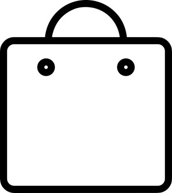 E-Ticaret, Perakende Uygulaması, Çevrimiçi Mağaza ve UI Tasarım Kullanımı için Alışveriş Simgesi Simgesi PNG Resmi