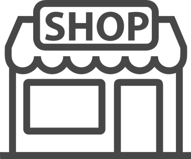 E-Ticaret, Perakende Uygulaması, Çevrimiçi Mağaza ve UI Tasarım Kullanımı için Alışveriş Simgesi Simgesi PNG Resmi