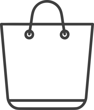 E-Ticaret, Perakende Uygulaması, Çevrimiçi Mağaza ve UI Tasarım Kullanımı için Alışveriş Simgesi Simgesi PNG Resmi