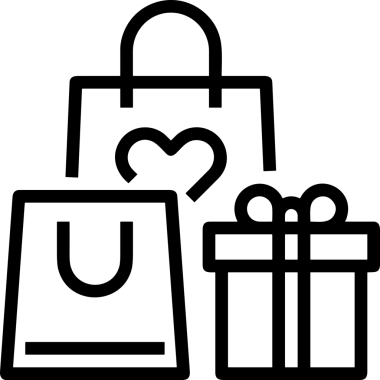 E-Ticaret, Perakende Uygulaması, Çevrimiçi Mağaza ve UI Tasarım Kullanımı için Alışveriş Simgesi Simgesi PNG Resmi