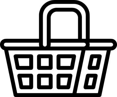 E-Ticaret, Perakende Uygulaması, Çevrimiçi Mağaza ve UI Tasarım Kullanımı için Alışveriş Simgesi Simgesi PNG Resmi