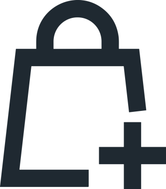 E-Ticaret, Perakende Uygulaması, Çevrimiçi Mağaza ve UI Tasarım Kullanımı için Alışveriş Simgesi Simgesi PNG Resmi