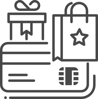 E-Ticaret, Perakende Uygulaması, Çevrimiçi Mağaza ve UI Tasarım Kullanımı için Alışveriş Simgesi Simgesi PNG Resmi