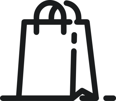 E-Ticaret, Perakende Uygulaması, Çevrimiçi Mağaza ve UI Tasarım Kullanımı için Alışveriş Simgesi Simgesi PNG Resmi