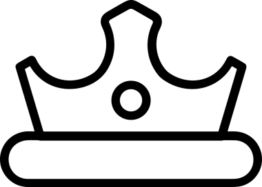 Kazanan Siyah ve Beyaz Logo Simgesi Markalaşma ve Tasarım için PNG Biçiminde