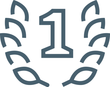 Kazanan Siyah ve Beyaz Logo Simgesi Markalaşma ve Tasarım için PNG Biçiminde