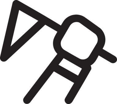 Kazanan Siyah ve Beyaz Logo Simgesi Markalaşma ve Tasarım için PNG Biçiminde