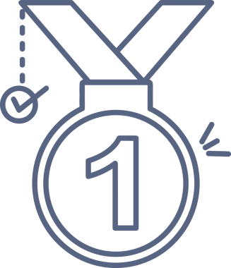 Kazanan Siyah ve Beyaz Logo Simgesi Markalaşma ve Tasarım için PNG Biçiminde