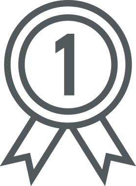 Kazanan Siyah ve Beyaz Logo Simgesi Markalaşma ve Tasarım için PNG Biçiminde